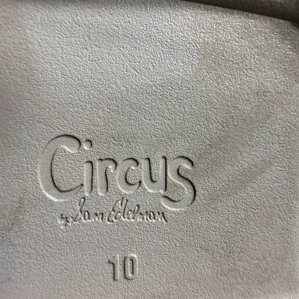 Circus by Sam Edelman Off-White Ankle Boots Women SZ 10- Box10 - Picture 5 of 6